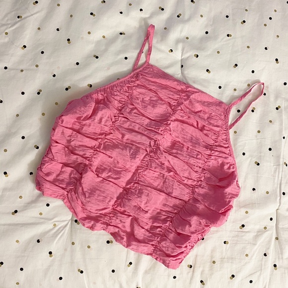 Zara draped crop top - Picture 2 of 4